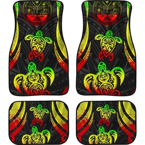 Fashion Car Interior Decoration Durable Flannal Front Foot Mats Nightmare Before Christmas Jack 4 Pcs Car Black Carpet 2021 New