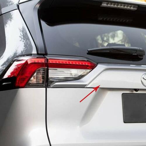 For Toyota RAV4 2019 2020 5th Chrome Rear Trunk Lid Molding Strip Cover Trim