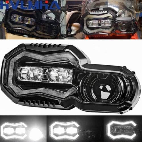 New E24-mark Headlights For BMW F800GS F800R F 650 700 800 GS F 800GS ADV Adventure Complete LED Projector Headlight Assembly