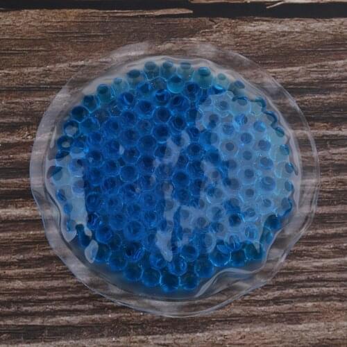 PVC Ice Pack with Gel Beads, Reusable Hot Cold Therapi Pack Strap, Gel Wrap Support Injury Recover, Alleviate Joint Muscle Pain