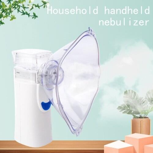 Mini Handheld portable Inhale Nebulizer silent Ultrasonic inalador nebulizador Children Adult Rechargeable Automizer Asthma