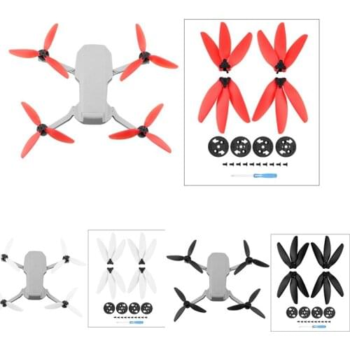 Three-Blade Propeller for DJI Mavic Mini/ Mini 2 Drone Props Blade Replacement Wing Fans for DJI Mini 2