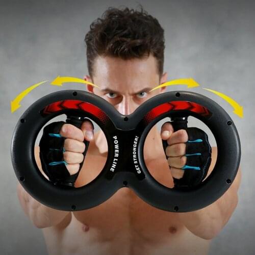 8-Word Forearm Strength Exerciser Chest Expander Wrist Device Power Workout Muscle Fitness Sports Equipment Gym 5-30kg