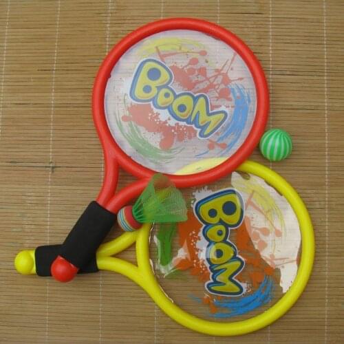 Outdoor Fun Sports Toys Ball Educational Toys for Children 3 years Racket 1SET FREE SHIPPING