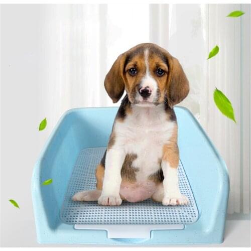 Pet Training Toilet Potty Anti Splash Cats Litter Box Indoor Dog Bedpan Puppy Kitten Urinary Trainer Pee Pad Plastic Tray Mat