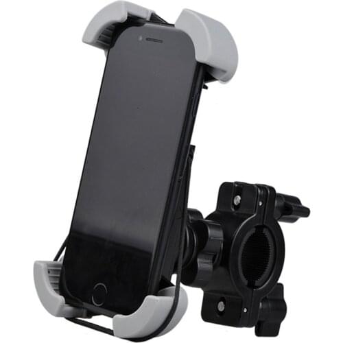 General Mobile Navigation Stand Stable Bicycle Motorcycle Cell Phone Holder Handlebar Removable Prevents Accidental