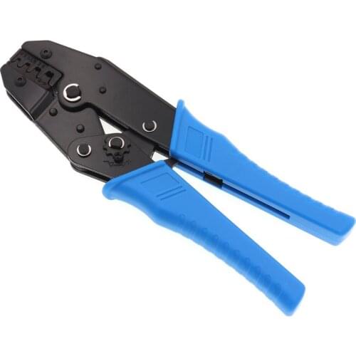 Insert Spring Lug Copper Connector 0.5-1.0/1.5-2.5/4-6 Square 3 Gears Wire Crimping Tool