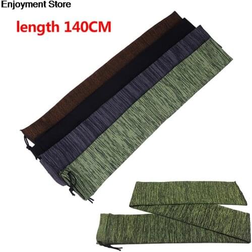 140cm Silicone Treated Gun Sock Polyester Rifle Shooting Fishing Rod Sock Protection Cover Bag Case Tactical Hunting Sleeve Case