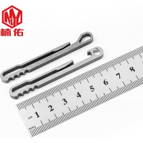1PC Portable Beer Opener Titanium Alloy Mini Keychain EDC Wrench Multifunctional Tool