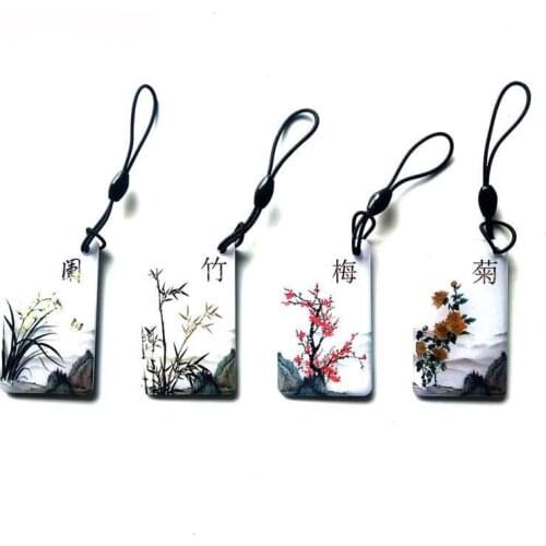 40pcs RFID 125KHz Card Chinese Style Key Fobs RFID Token Tags Waterproof Access Control Card multi options