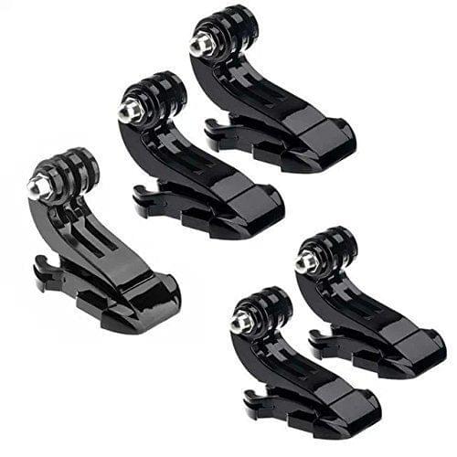 5pcs Vertical Surface J-Hook Buckle Mount Adapter Holder for GoPro Accessories