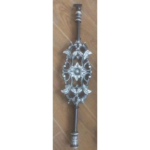 Freeshipping Al-Mg alloy column Floor Mount Newel Post