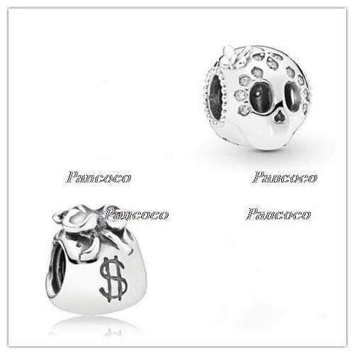 925 Sterling Silver Bead Flower Colour Story Charm Beads Fit Women Pandora Bracelet & Necklace Diy Jewelry