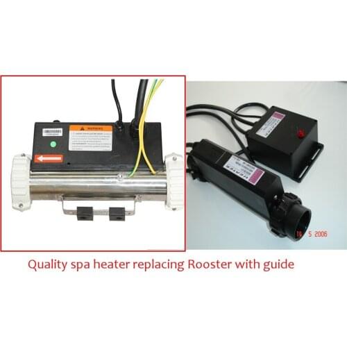 Hot tub spa heater 2KW Straight I-Shaped Fit Rooster heater RST-I-2 2000W