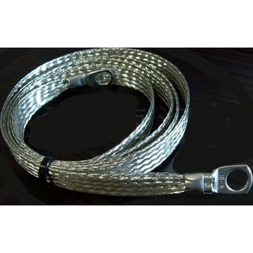 Bridge connection ground wire Span cable copper braid Tinned copper 4 square 6 square 30cm / 40cm / 50cm / 90cm Engine cable