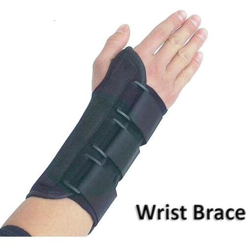 Medical Wrist fixation Brace Support Splint applies to joint damage fracture Sprain Carpal Tunnel Syndrome Arthritis Recovery