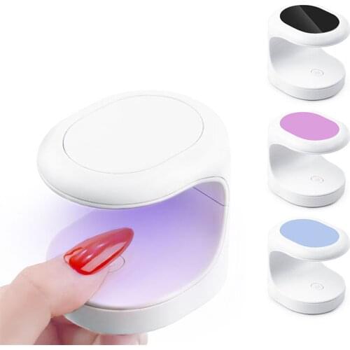 Mini Nail Dryer UV Led Lamp Nail Gel Manicure Machine 5W Single Finger USB Connector Nail Art Tool Curing Light for Gel Polish