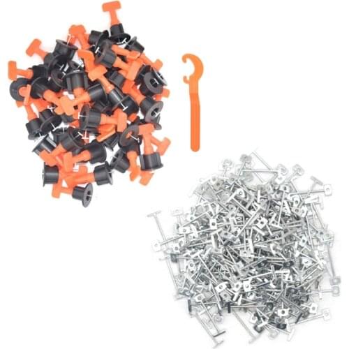 Stainless Steel Needles Type Tile Installation Tool Kit Leveler Spacers Installation Tool Kit for Home Construction Use