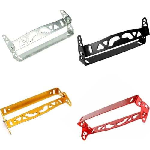 Irregular Shining Patterns License Plate Frame Personalized Car Accessories 2 Holes Easy Installation Durable