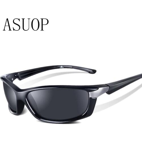 2019 new fashion mens polarized sunglasses classic brand design square ladies sunglasses UV400 retro black driving glasses