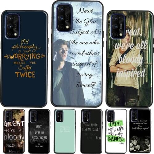 Newt Quotes The Maze Runner Cover For OnePlus 8T 7T Nord 7 8 Pro Phone Case For Realme 7 Pro 6 X7 X2 C3 C11 C15 V15