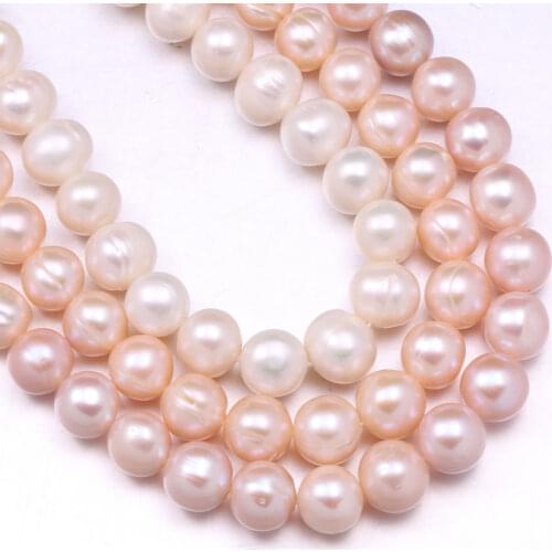 New Style Hot Sale Natural Freshwater Pearl Sphere Loose Beads For Jewelry Making DIY Bracelet Earring Necklace Accessory