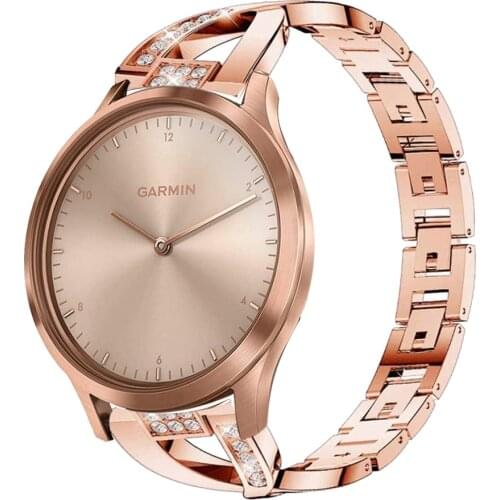 Metal Stainless Steel Band for Garmin Vivoactive 4 3 Watch Watchband for Garmin Watch Vivomove HR Active Wrist Strap 20mm 22mm