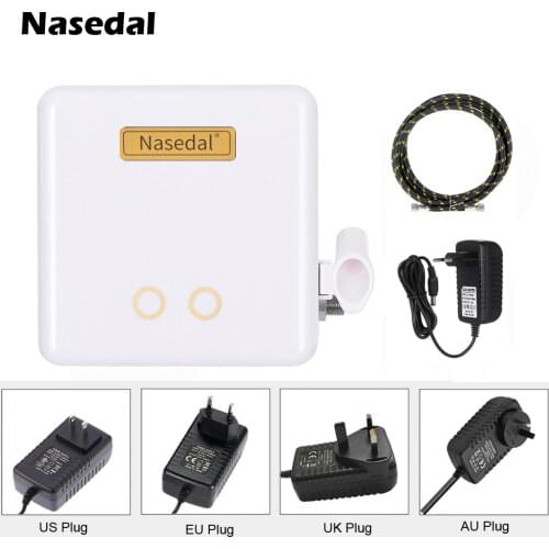 Nasedal Auto-Stop Air Compressor for Airbrush with Air Hose Nail Art Makeup Tattoo Model Cake Car Painting Tool (No Airbrush)