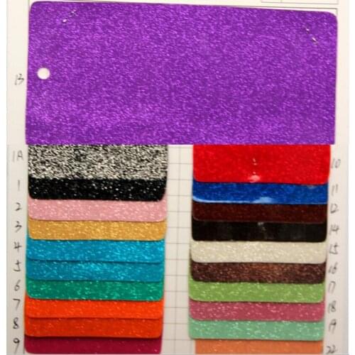 High light plastic leather / light plastic PVC leather / high-grade silver sand photoresist leather fabric smooth material