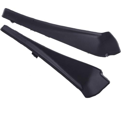 1Pair Black Front Windshield Wiper Side Cowl Extension Trim Fender Cover Fit for Nissan Rogue 2014 2015 2016 2017-2020