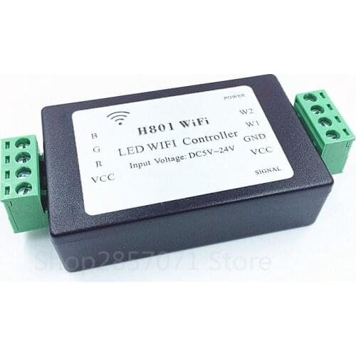 10pcs LED Strip Light Lamp H801 WiFi Controller Android Phone WLAN Control Router New