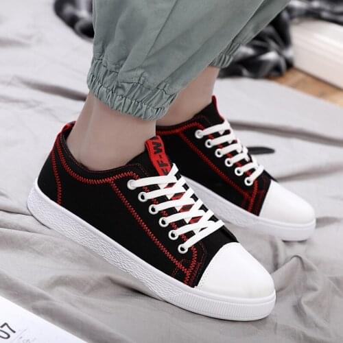 2021 Stylish Men Canvas Shoe Summer Vital Anti-Odor Non-slip Wear Resitant Male Vulcanized Shoes Comfy Breathable Casual Shoes