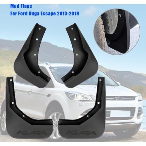 4pcs/set Mudguards Fender Splash Guards For Ford Kuga Escape 2013-2019 Car Accessories Front Rear Mud Flaps