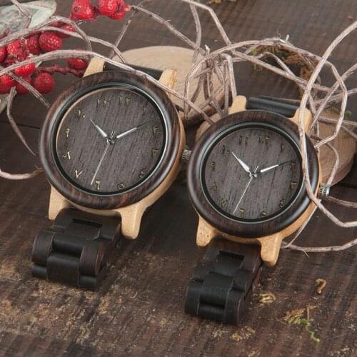 New Brand BOBO BIRD Watches Men Wooden Band 2035 Wristwatches Top Watch for Women as Gift relogio masculino