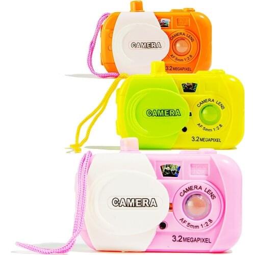 Kids Creative Projection Camera Toys Kaleidoscope Mini Simulation Digital Camera Toy Gift Learning Educational Gifts For Kids