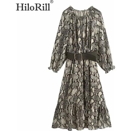 Женские стильные платья HiloRill China At AliExpress
