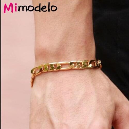 Personalized Bracelets for Women Men Link Chain Woman Bracelets Hot Party Jewelry Gifts 18cm-23cm