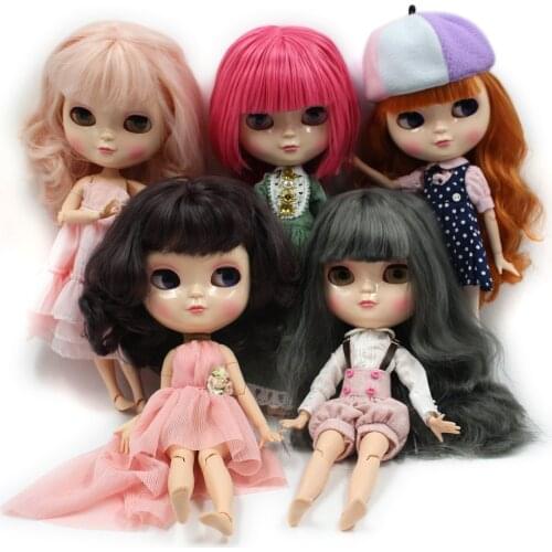 Reborn ICY bjd blyth Dolls the same as Blyth nude joint body with hand set A&B suitable for DIY Make up dress up 30cm 1/6 doll