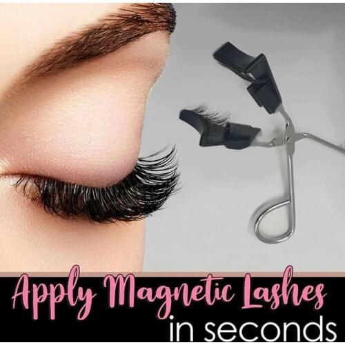 Magnetic Eyelashes No Glue Needed Eyelashes Mink Eyelashes Thick faux cils magnetique Natural False Lashes+Tweezers Makeup Tools