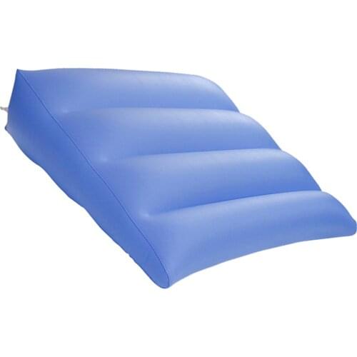 Portable Blue Air Pump Inflatable Bed Wedge Pillow Elevator Cushion Pad Set for Leg Back Knee Neck Head Extra Large