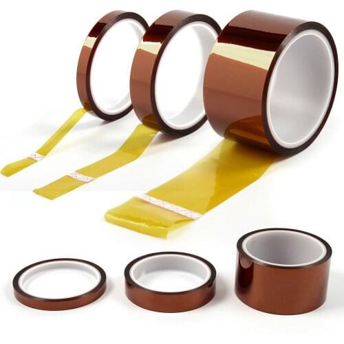 1PCS professional100ft Heat Resistant High Temperature High insulation electronics industry welding Kapton Tape