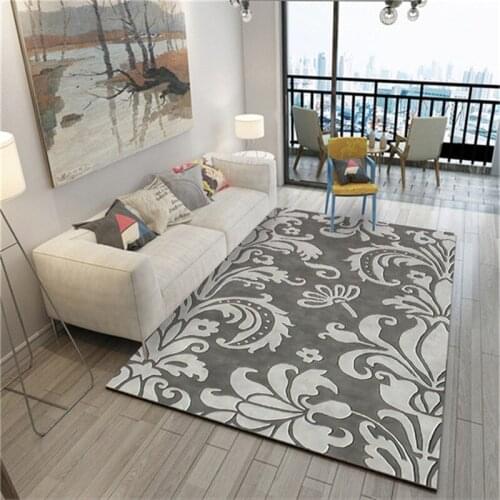 Nordic Big Size Bedside Carpet, Hot Sales Post-modern Living Room Rug, Geometric Style Decoration Office Area Rug
