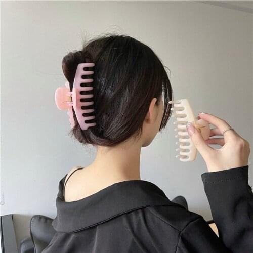 Resin Big Candy Green Hair Claw Jelly Hair Clip Clamp Hair Accessories