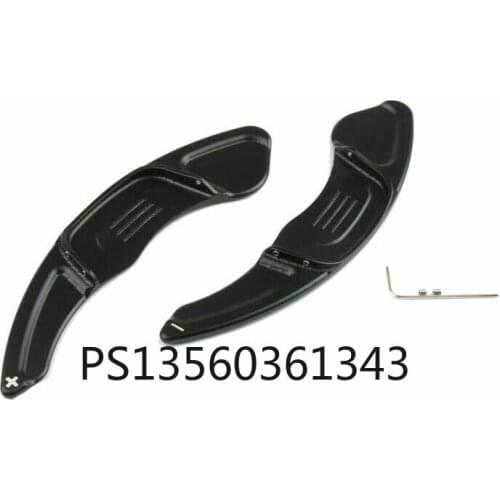 Alloy Steering Wheel Extension Paddle Shift For VW Golf MK7 TSI GTI R Black A01