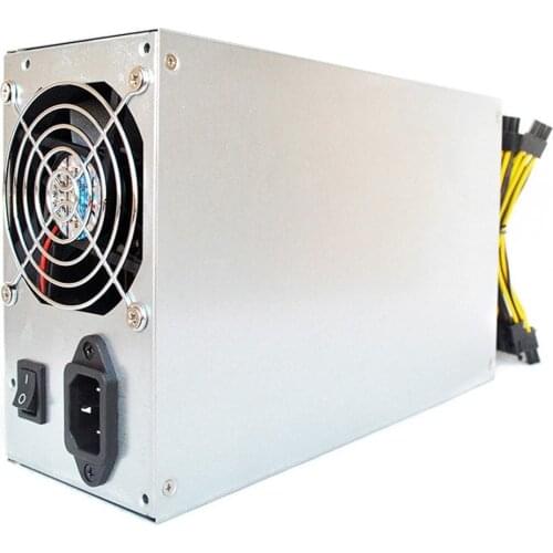 160-270V 1800W Dual Ball Bearing Fan Dedicated Power Supply for Miner Mining Machines with Metal Housing