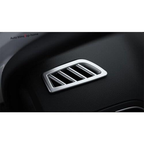 Yimaautotrims Interior Refit Kit Fit For Renault Koleos 2017 2018 2019 2020 Dashboard Air AC Outlet Vent Cover Trim