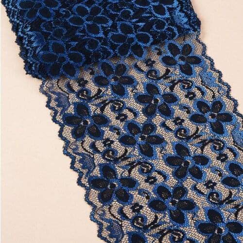 10Yards Black Floral Classic Lace Trim Decoration Crafts Sewing Lace Trimming Lace Fabric For Dress Making Decoration