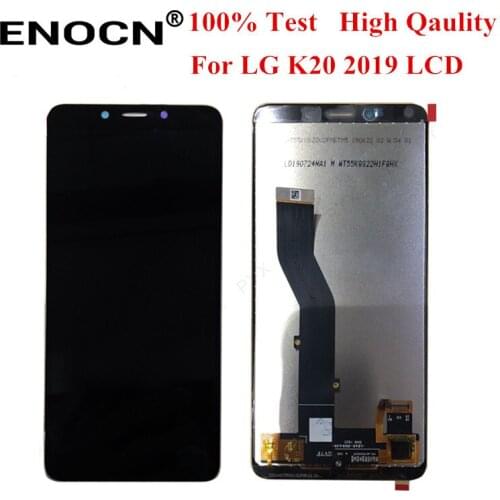 5.45" Original For LG K20 2019 LCD Display+Touch Screen Digitizer Assembly Black Color With Tools