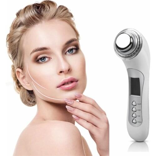 5 in 1 Ultrasonic Cavitation Machine Skin Tightening Device 3MHZ Face Photon Therapy Machine Ion Galvanic Fat Burner Massager