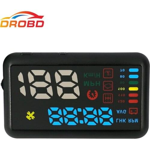 AUTOOL X200S Universal Car HUD Head Up Display KM/h MPH Overspeed Alarm Windshield Project Vehicle Speedometer Free shipping